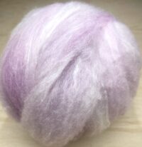 Felting Wool Tops Merino and Silk Blend Mauve