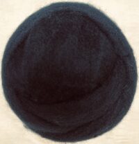 Felting Wool Tops Merino and Silk Blend Black