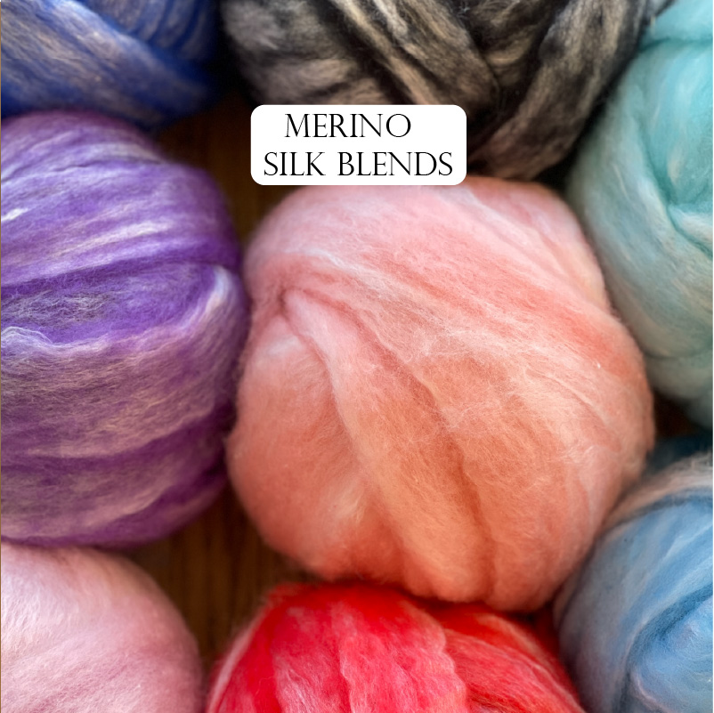 merino silk Blends